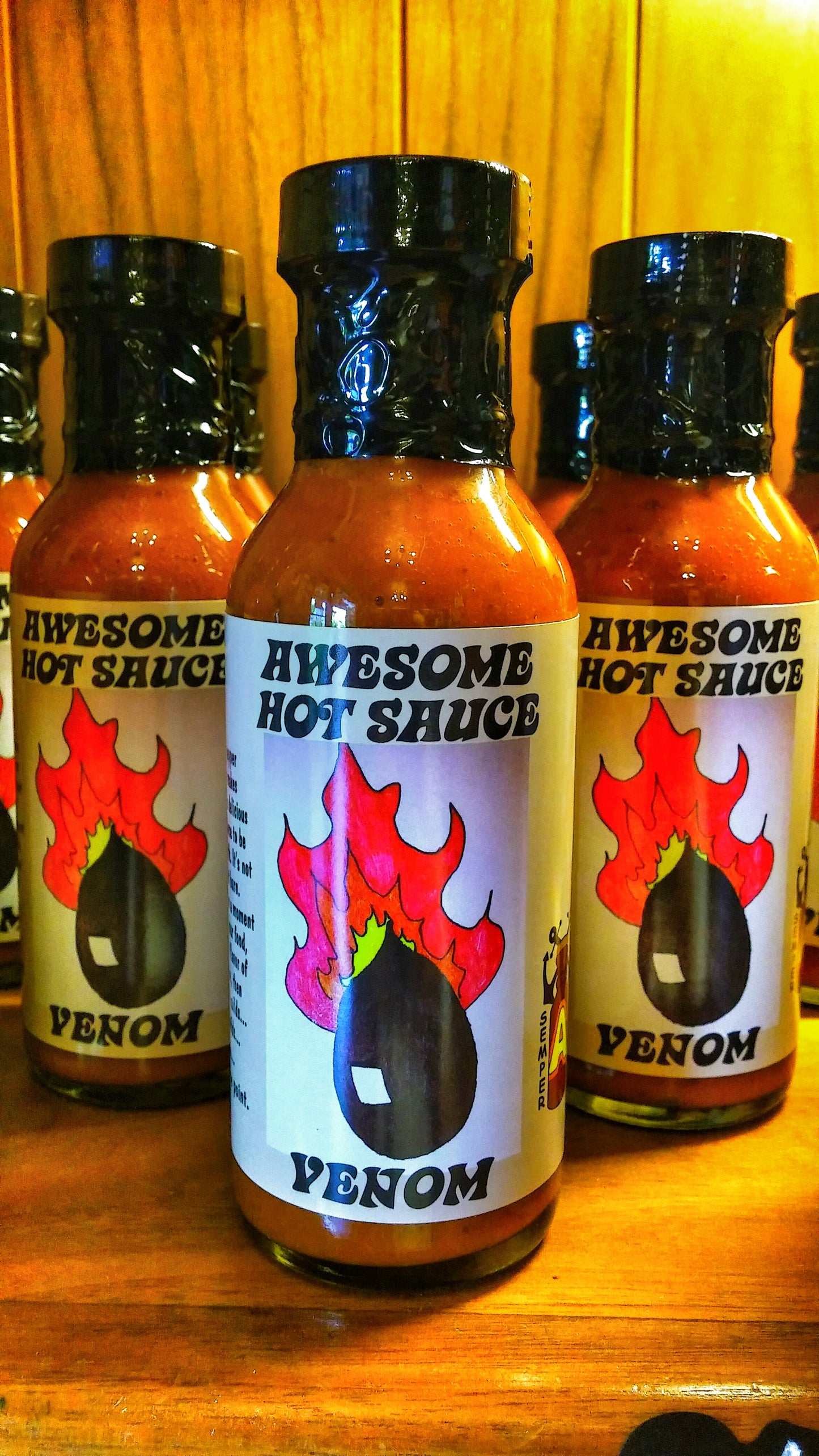 VENOM AWESOME HOT SAUCE (X HOT)